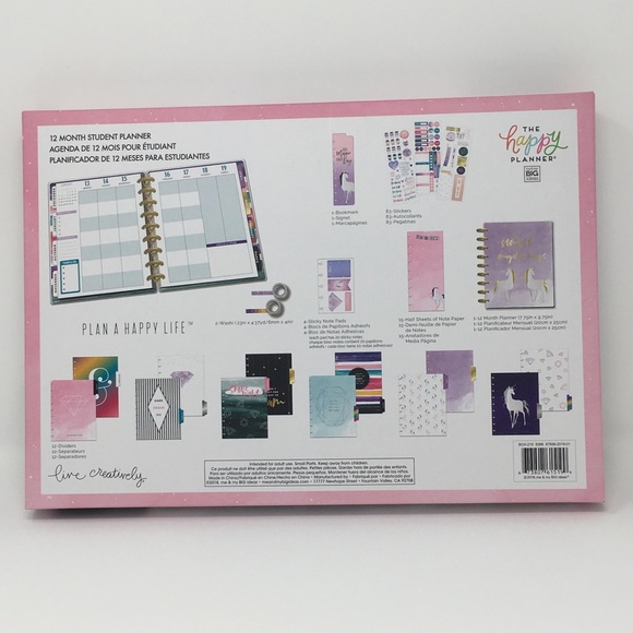 Magical Unicorn Happy Planner Kit 19-20 Student - Picture 5 of 6